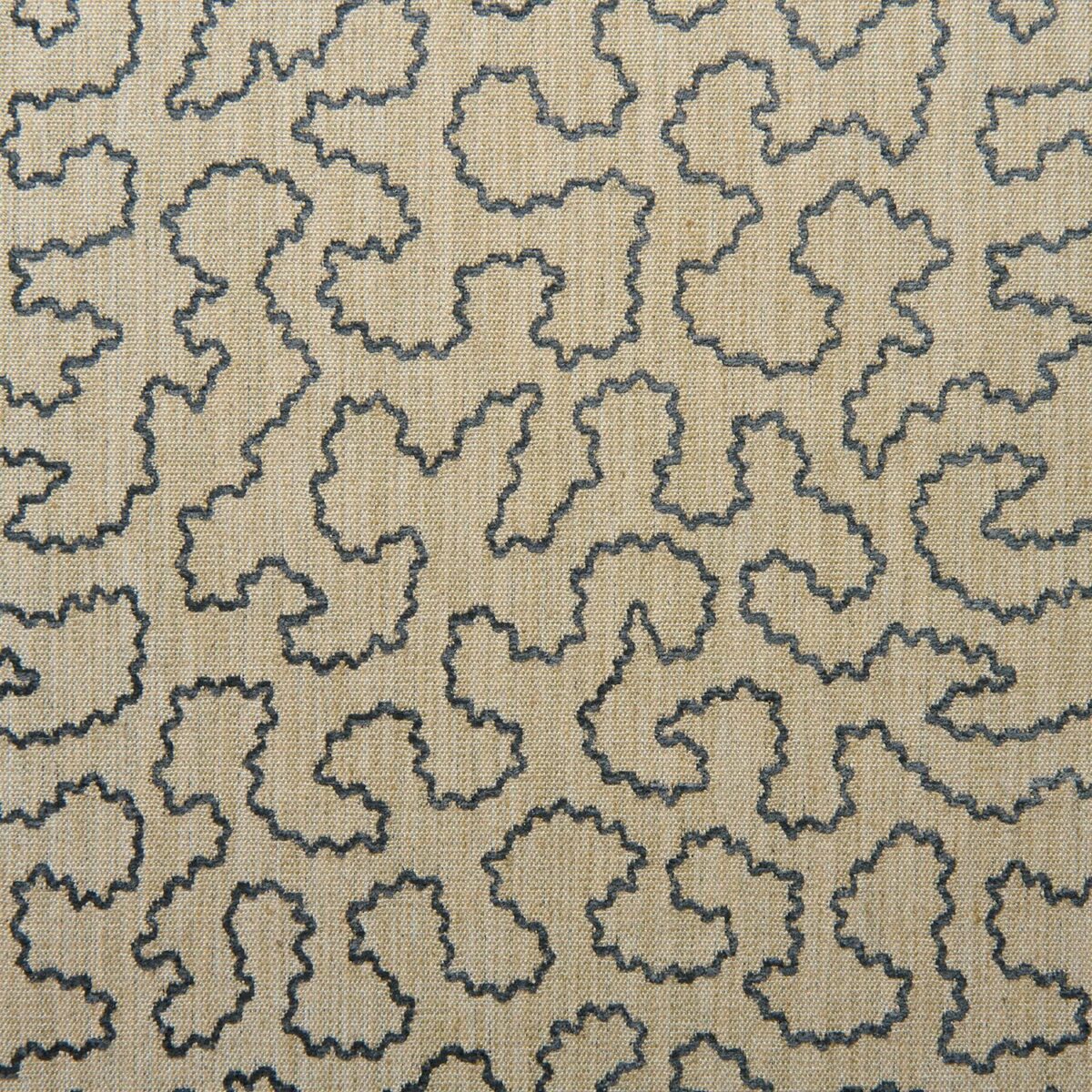 Wiggle Fabric - Smoke by black-grey misc woven fabric from Linwood Fabrics
