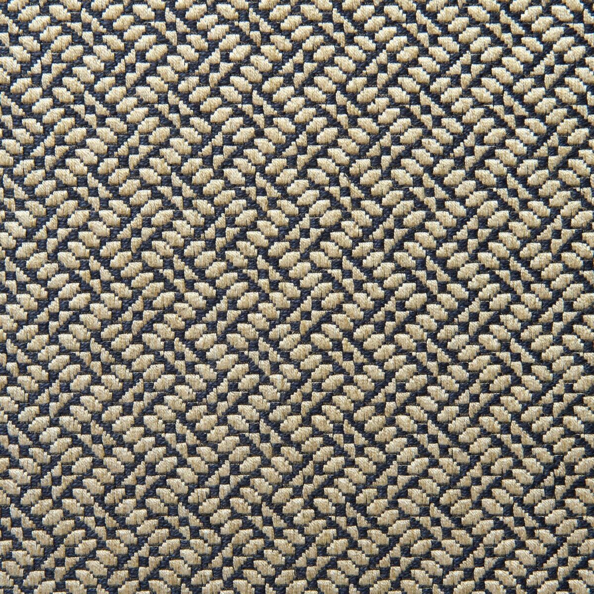 black-grey striped woven fabric from Linwood Fabrics