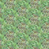 green botanical velvet-chenille fabric from Designers Guild