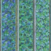 green striped cotton fabric from Designers Guild