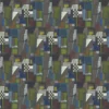 brown geometric wallpaper from designers guild
