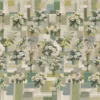 green botanical wallpaper from designers guild