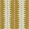 yellow striped printed fabric from Linwood Fabrics