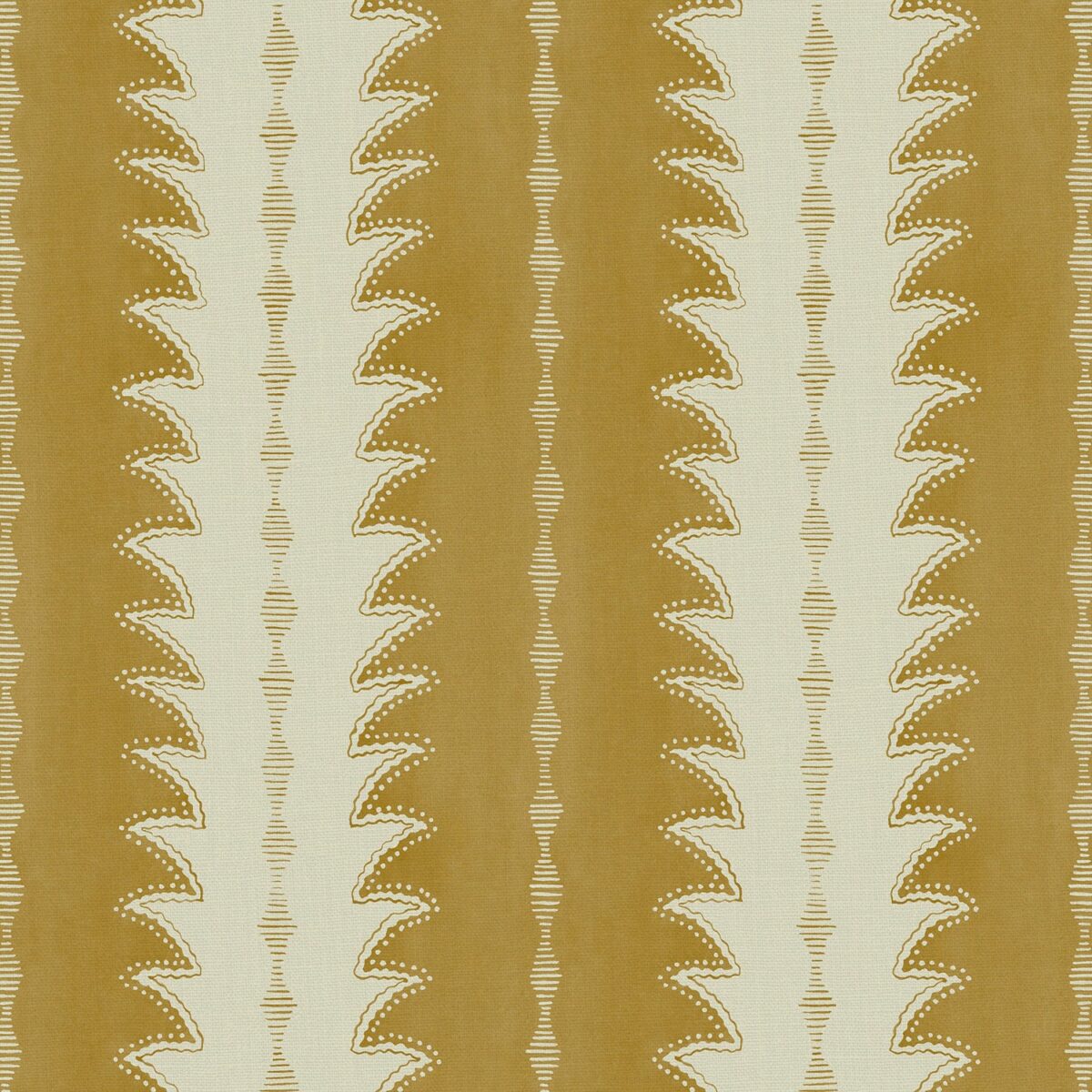 Ruched Fabric - Haze by yellow striped printed fabric from Linwood Fabrics