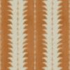 orange striped printed fabric from Linwood Fabrics