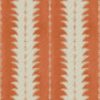 orange striped printed fabric from Linwood Fabrics
