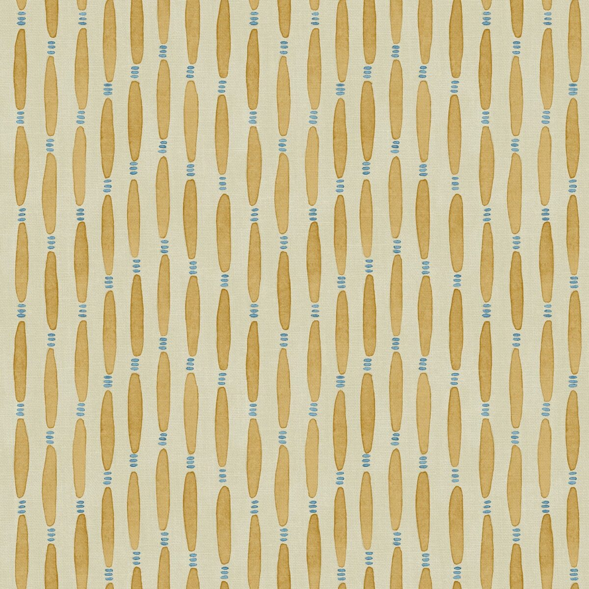 Smocked Fabric - Baguette by yellow striped printed fabric from Linwood Fabrics