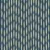 blue striped printed fabric from Linwood Fabrics