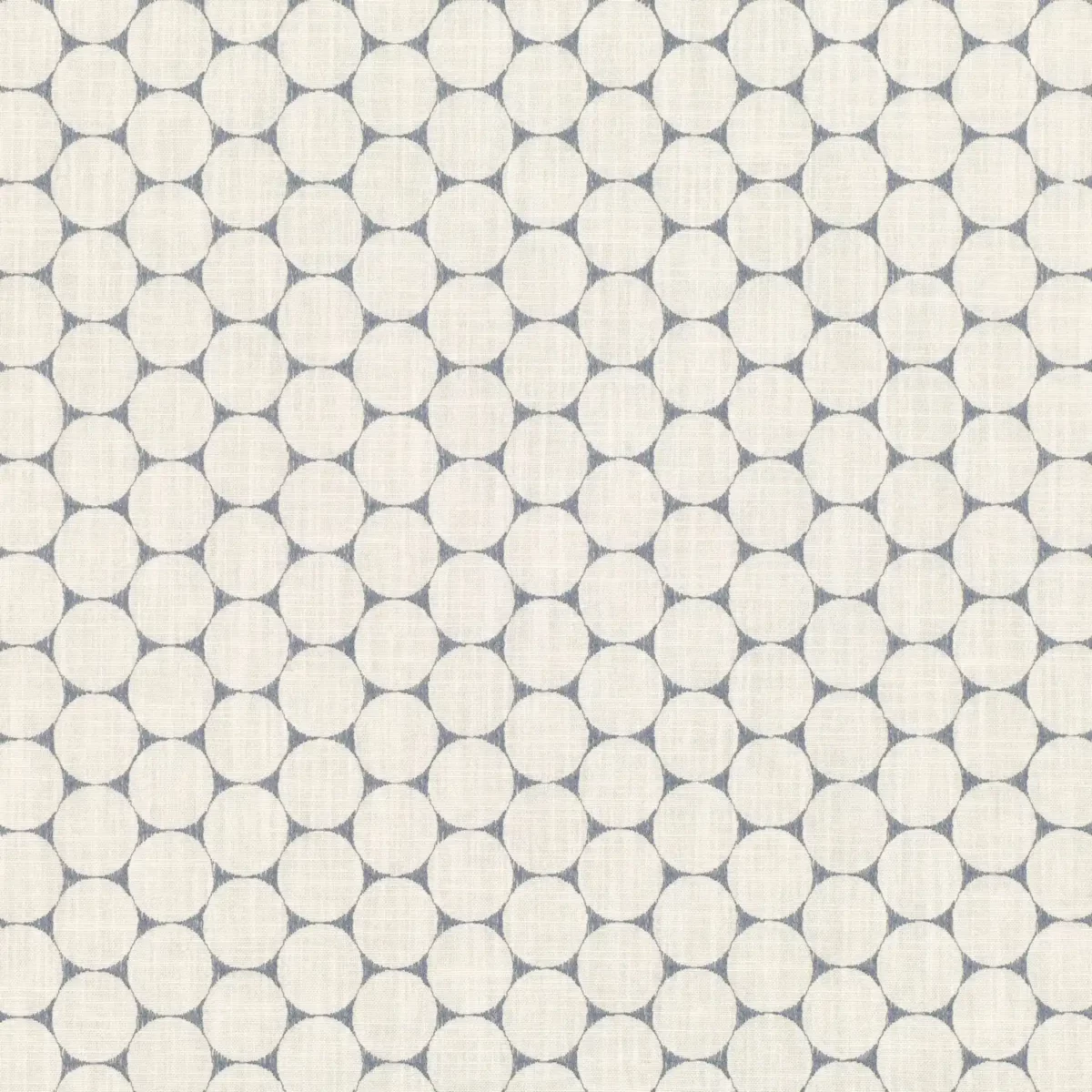 Enso Fabric - Chambray by white spotted embroideried fabric from Villa Nova