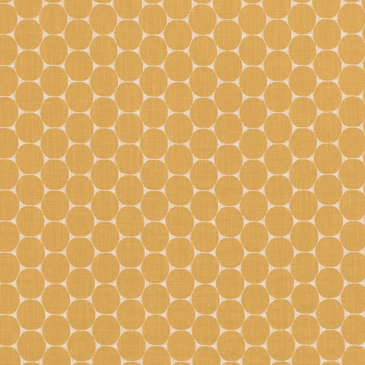 yellow spotted embroideried fabric from Villa Nova