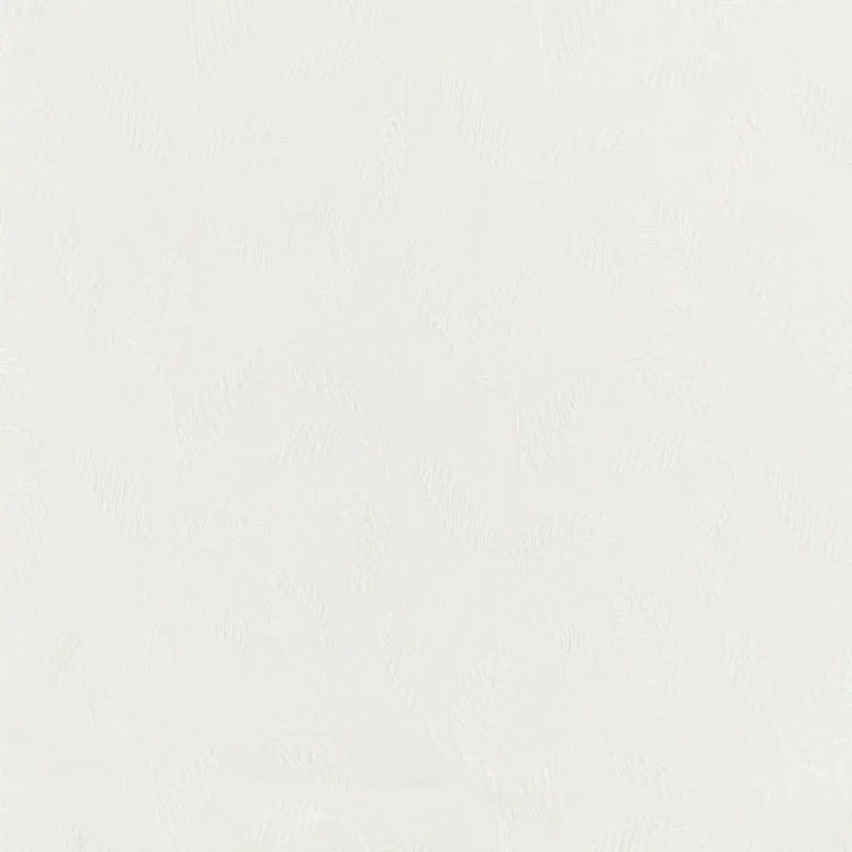 white botanical embroideried fabric from Villa Nova