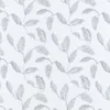 blue botanical embroideried fabric from Villa Nova