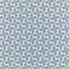 blue geometric embroideried fabric from Villa Nova