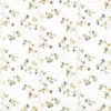 yellow botanical embroideried fabric from Villa Nova