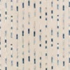 blue striped embroideried fabric from Villa Nova