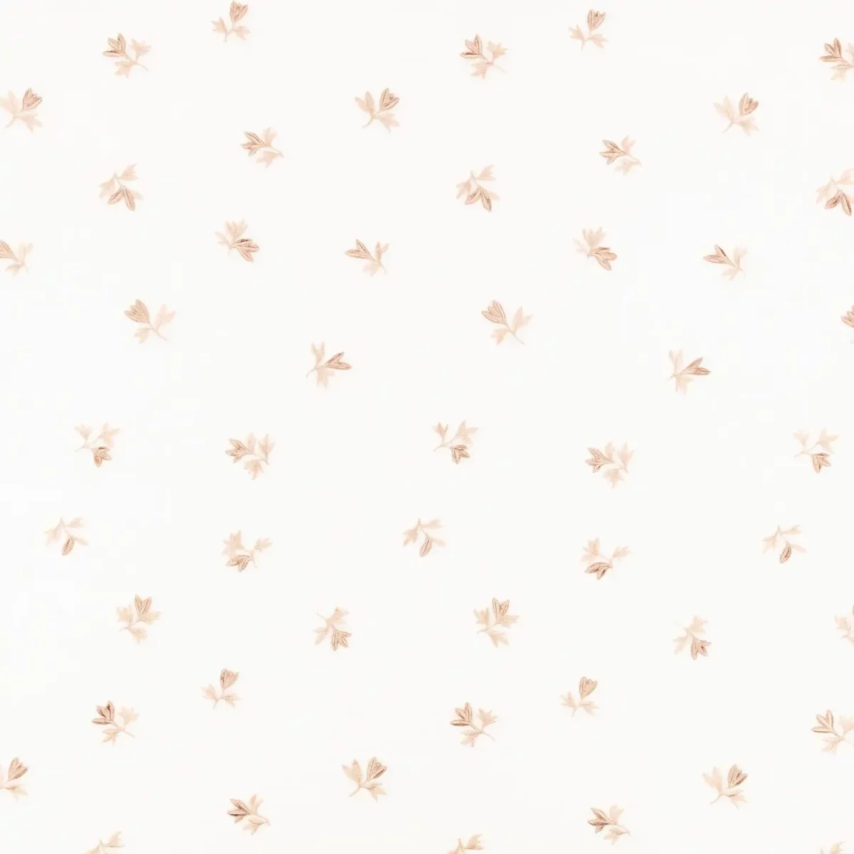Fiora Fabric - Blush by pink botanical embroideried fabric from Villa Nova