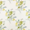 green botanical embroideried fabric from Villa Nova