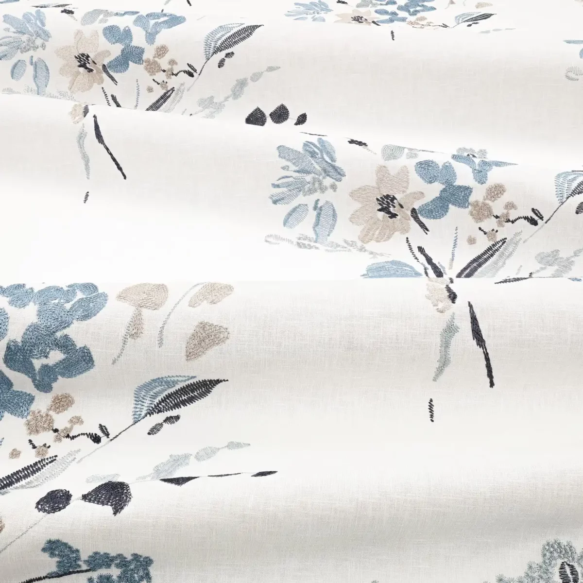Abloom Fabric - Cornflower by Abloom Fabric - Cornflower from