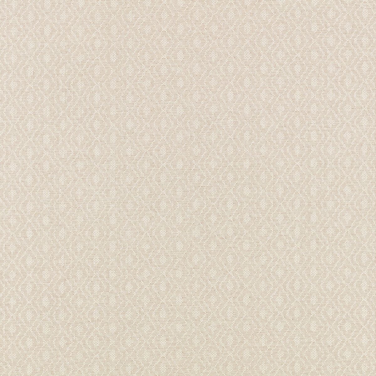 Kempton Fabric - Putty by neutral geometric woven fabric from Villa Nova