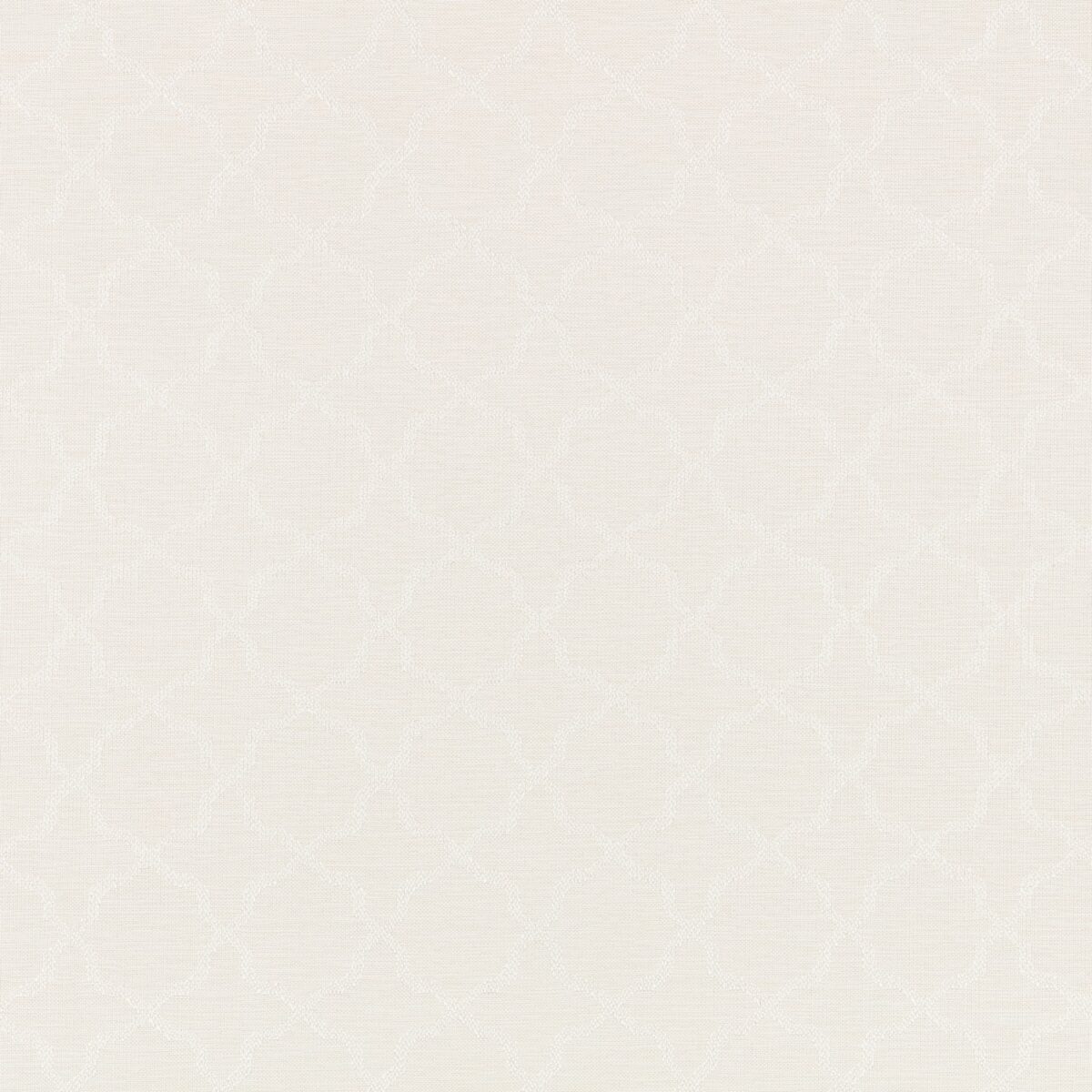 white geometric woven fabric from Villa Nova