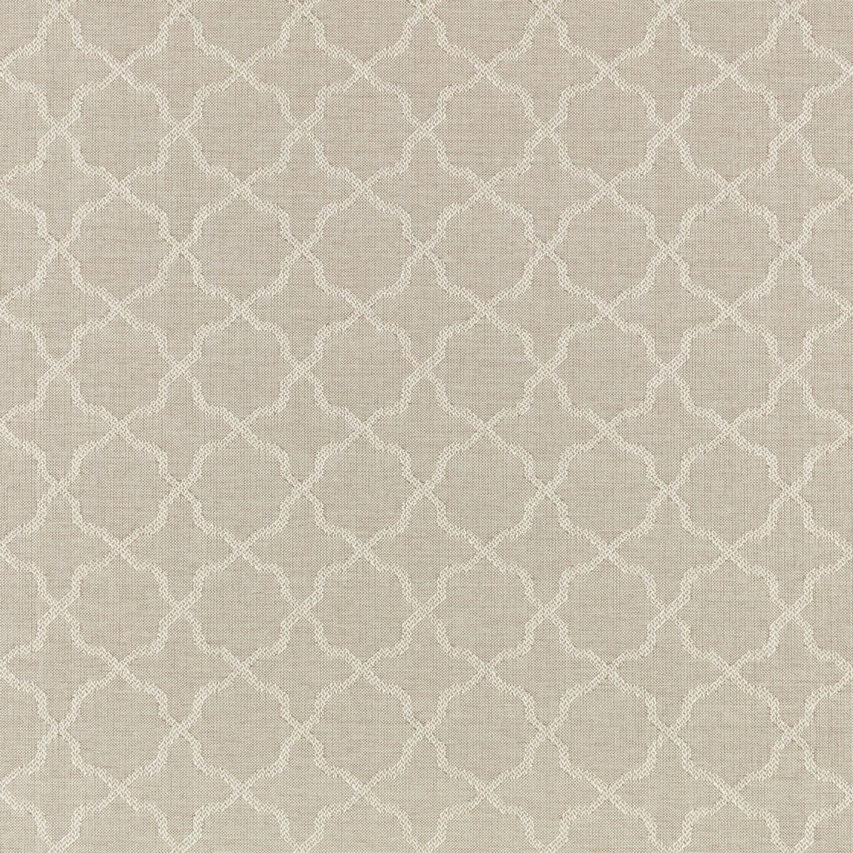 Twyford Fabric - Silt by black-grey geometric woven fabric from Villa Nova