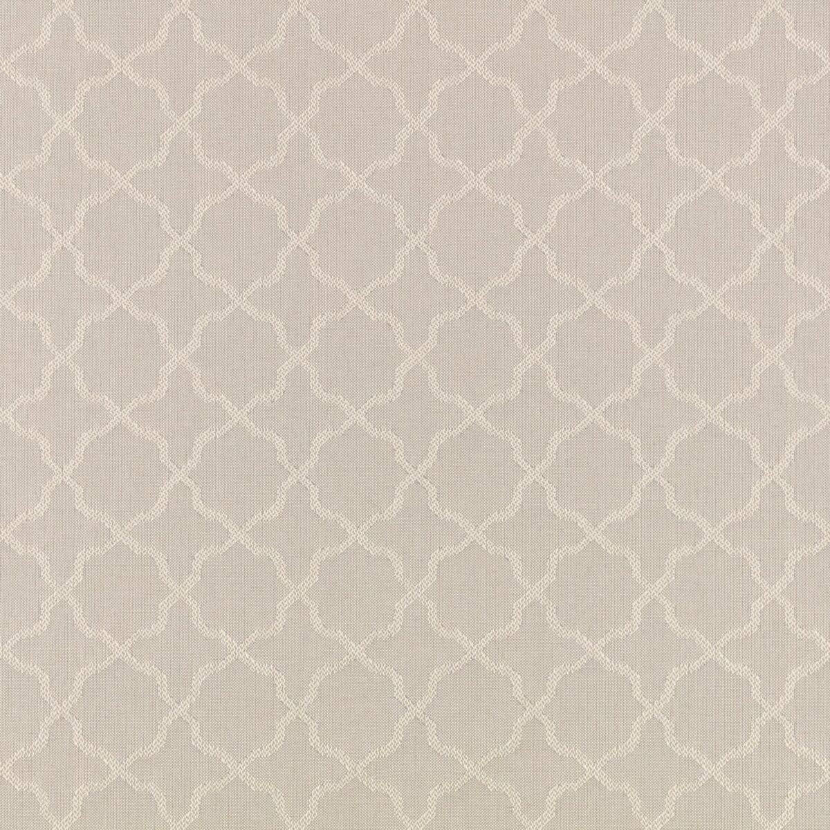 Twyford Fabric - Pigeon by neutral geometric woven fabric from Villa Nova