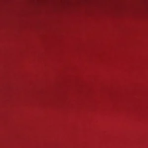 red plain velvet-chenille fabric from Cristina Marrone
