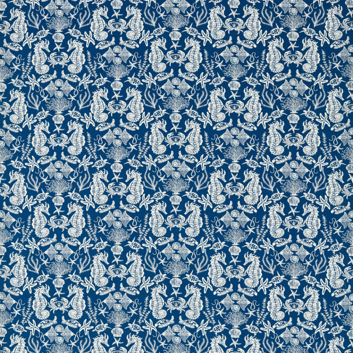 Aquarium Fabric - Navy swatch