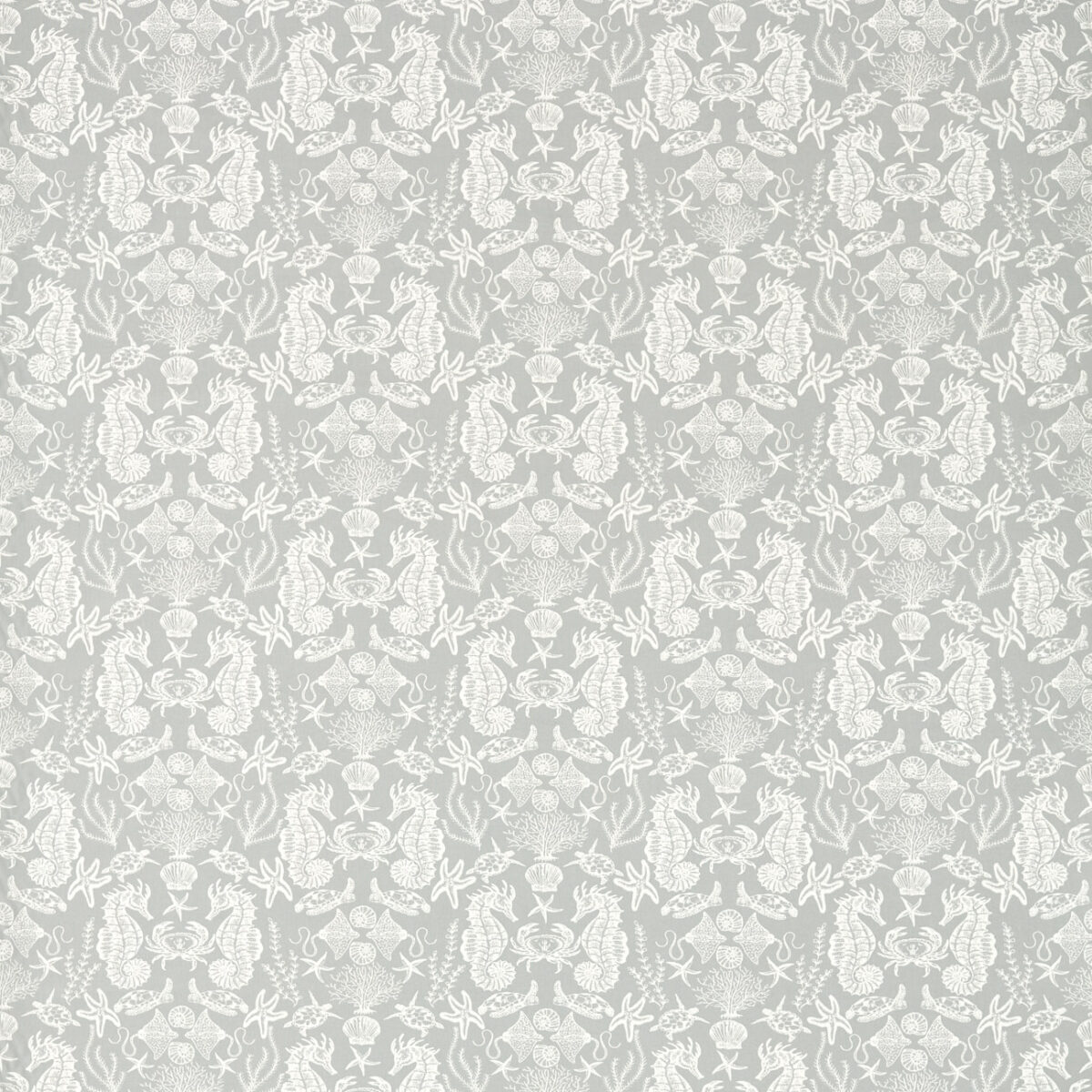 black-grey animal cotton fabric from Studio G