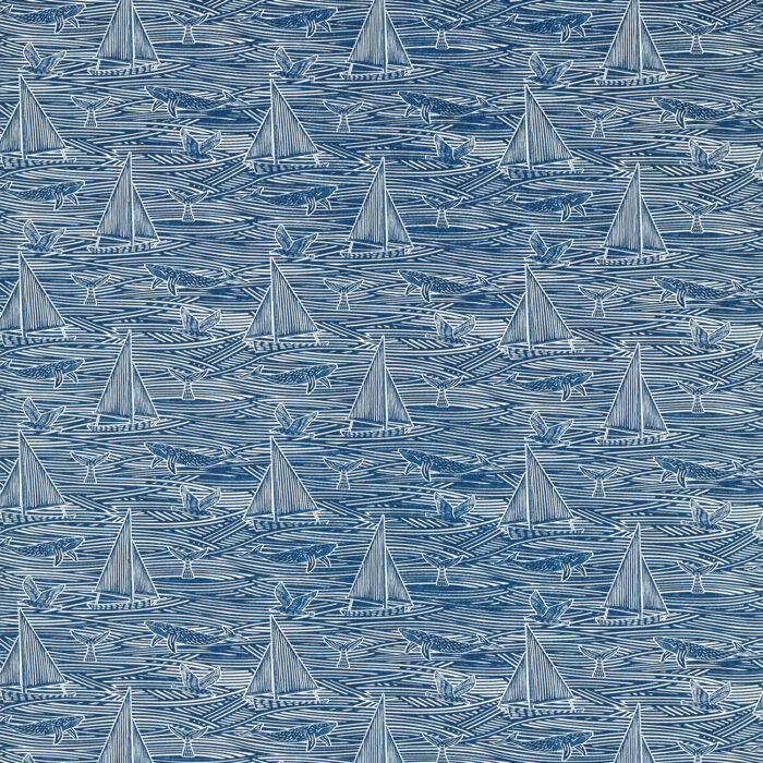 Fin Fabric - Navy swatch