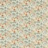 orange botanical cotton fabric from Studio G