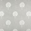 black-grey botanical embroideried fabric from Ashley Wilde