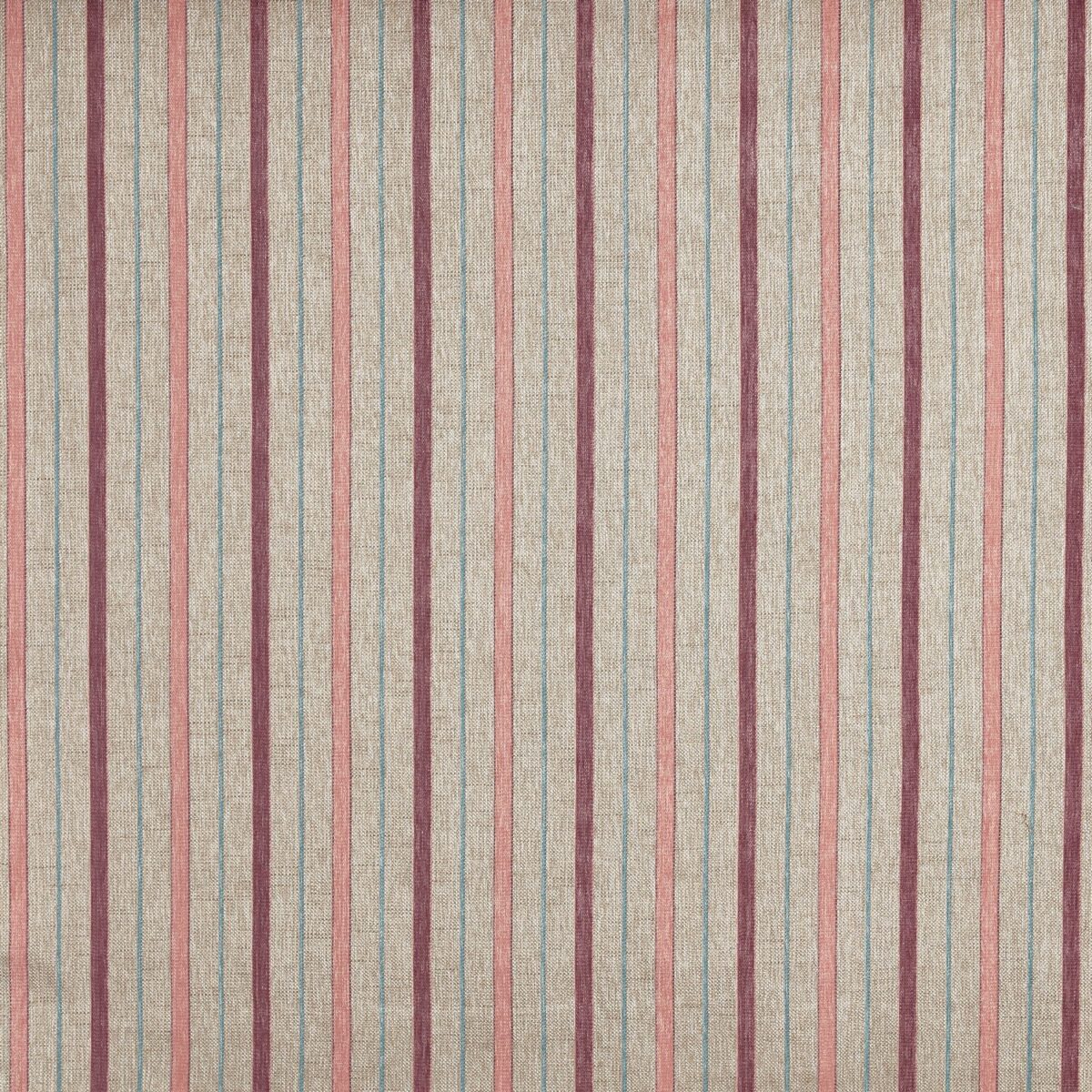 Westbourne Fabric - Petal by pink striped woven fabric from Prestigious Textiles