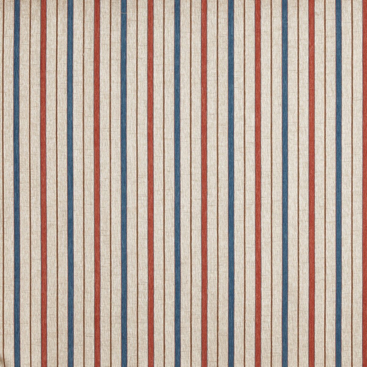 Westbourne Fabric - Vintage by multicolour striped woven fabric from Prestigious Textiles