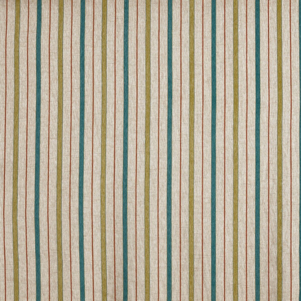 Westbourne Fabric - Laurel by green striped woven fabric from Prestigious Textiles