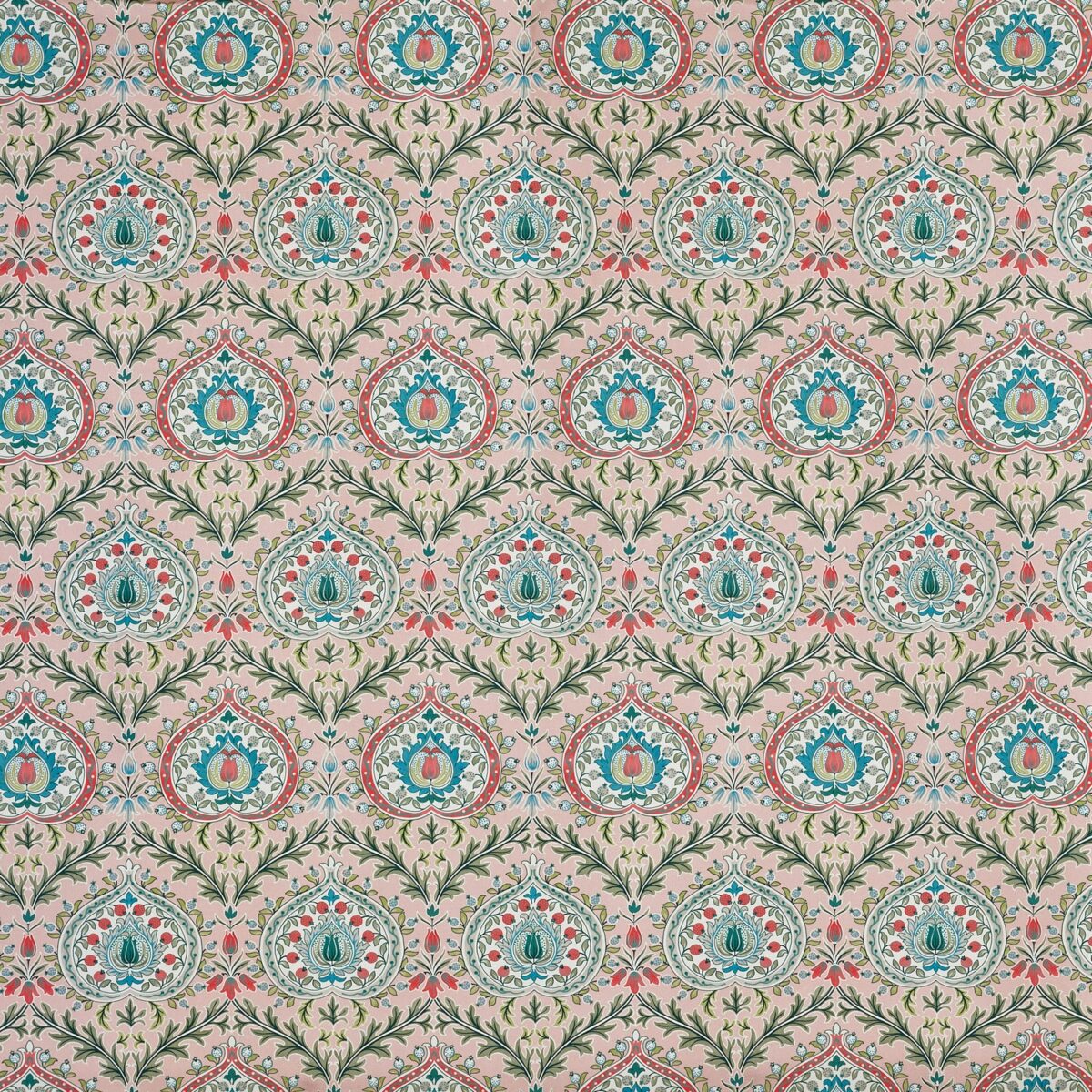 Bywater Fabric - Petal by multicolour traditional printed fabric from Prestigious Textiles
