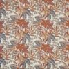 red botanical printed fabric from Prestigious Textiles