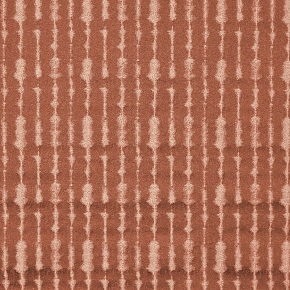 Constellation Fabric - Copper by orange striped jacquard fabric from Prestigious Textiles