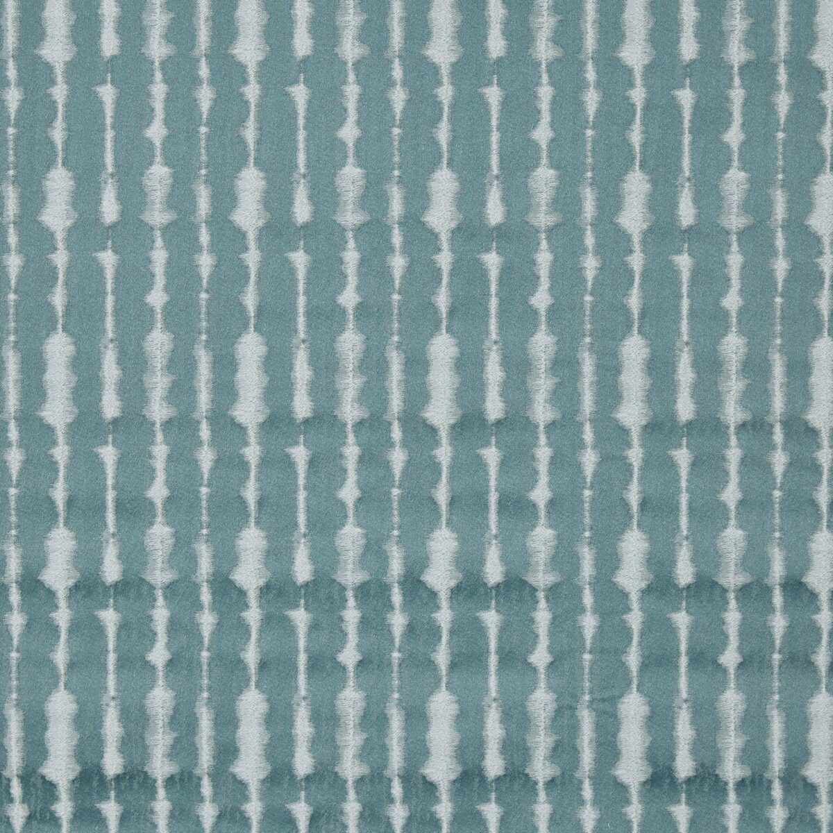 Constellation Fabric - Topaz by blue striped jacquard fabric from Prestigious Textiles