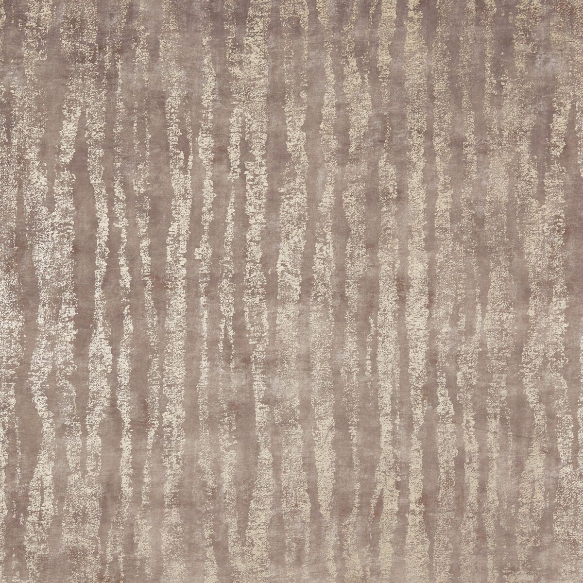Vela Fabric - Moonstone by neutral striped velvet-chenille fabric from Prestigious Textiles