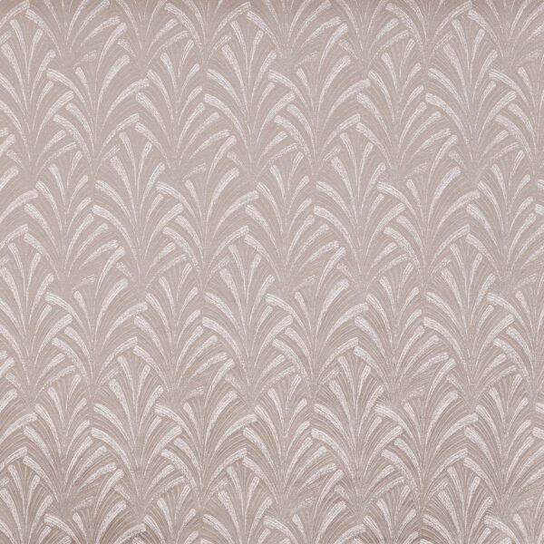 Glamour Fabric - Quartz by neutral retro jacquard fabric from Prestigious Textiles