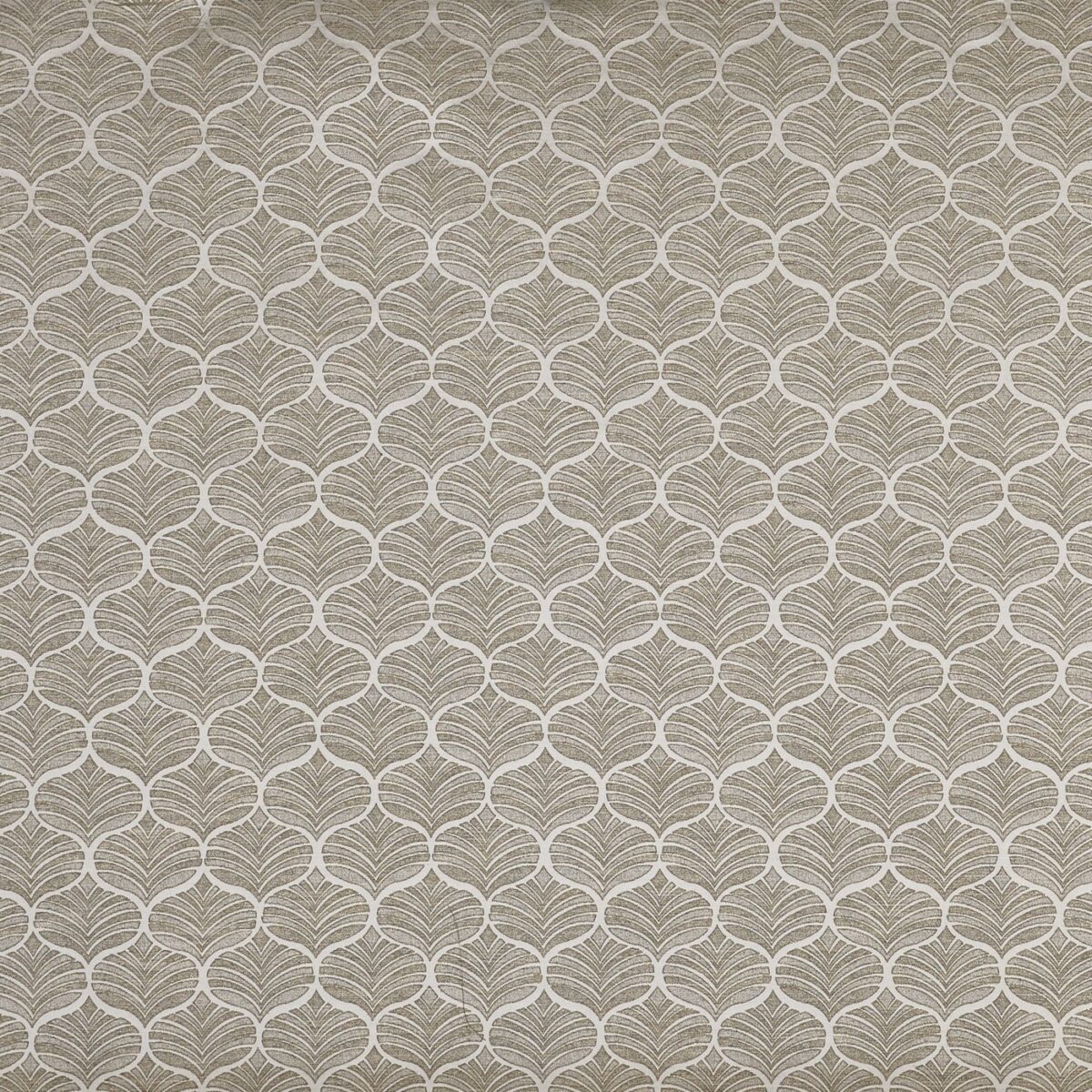 Marguerite Fabric - Vellum by brown retro jacquard fabric from Prestigious Textiles