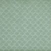 green retro jacquard fabric from Prestigious Textiles