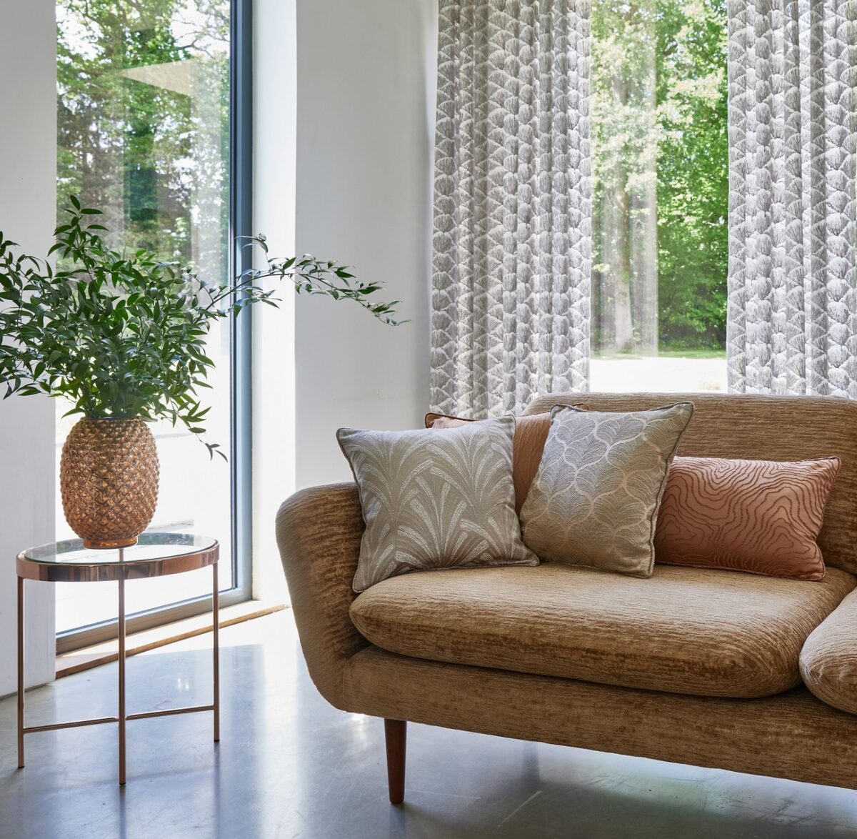 Splendour Fabric - Copper by Splendour Fabric - Copper from