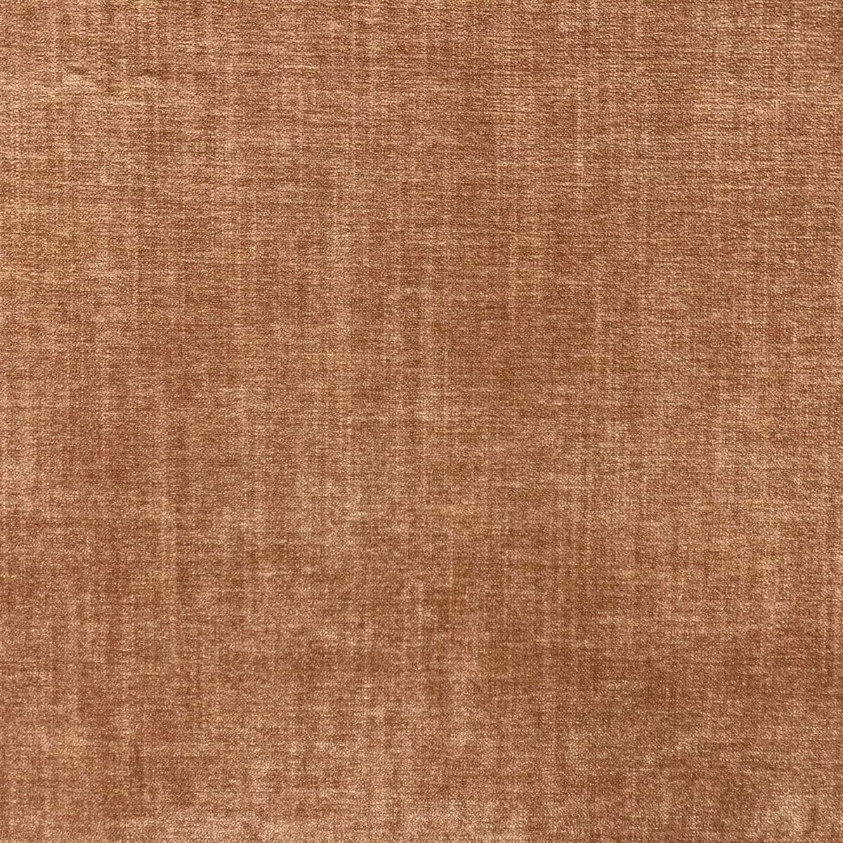 Adrano Fabric - Rose by orange plain velvet-chenille fabric from Cristina Marrone