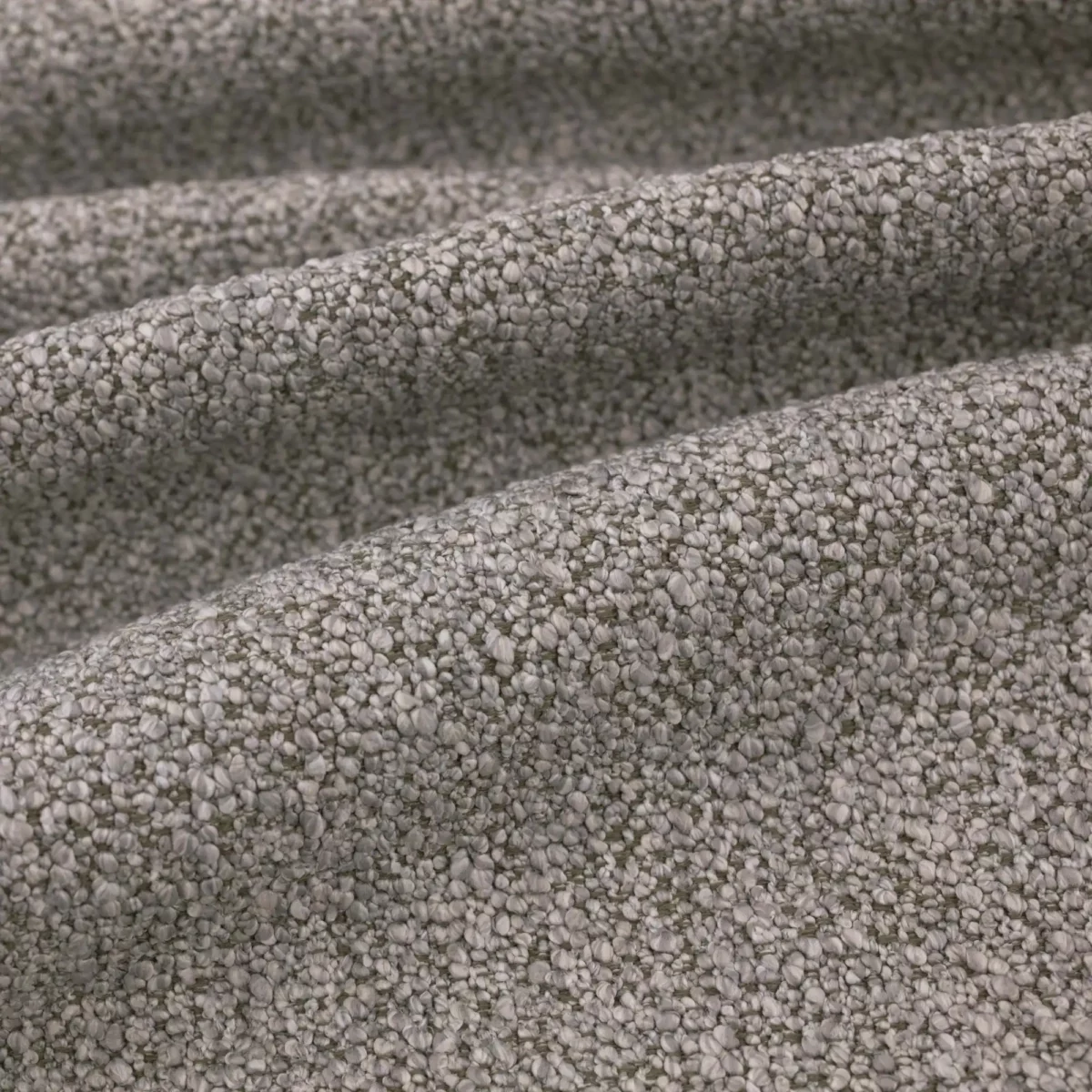 Atlas Fabric - Shale by black-grey plain woven fabric from Warwick