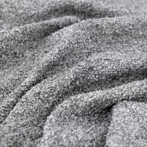 black-grey plain woven fabric from Warwick