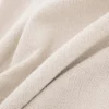 white plain velvet-chenille fabric from Warwick