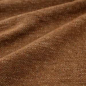 orange plain velvet-chenille fabric from Warwick