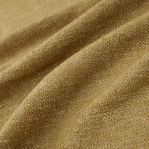 yellow plain velvet-chenille fabric from Warwick
